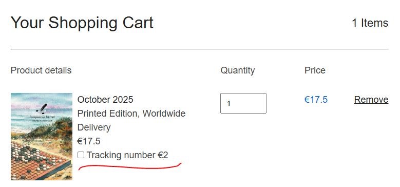 September & October edition