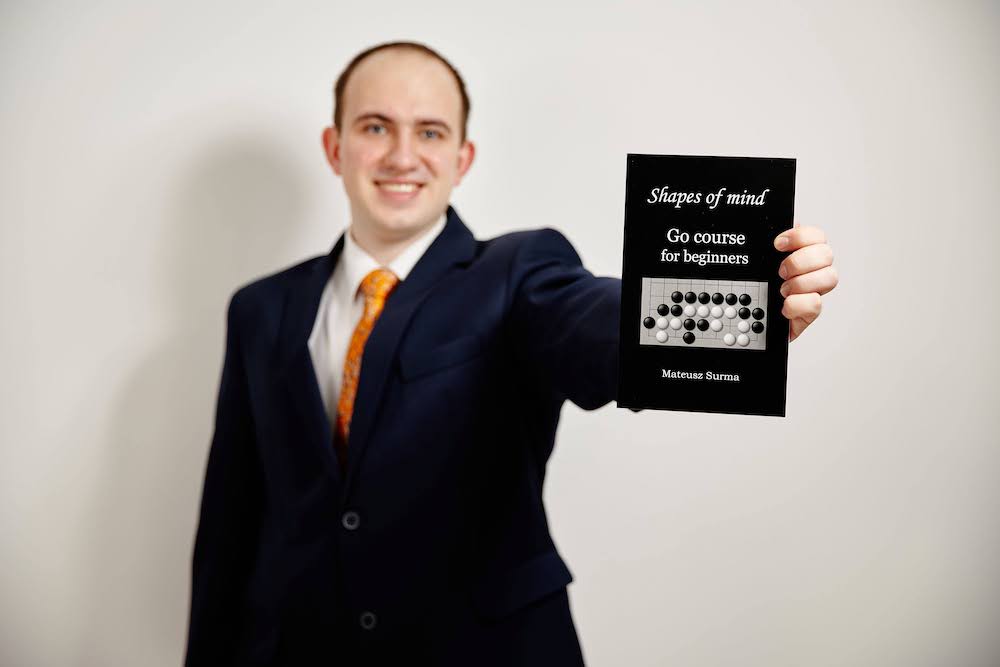 Mateusz and his book ‘Shapes of mind. Go course for beginners’