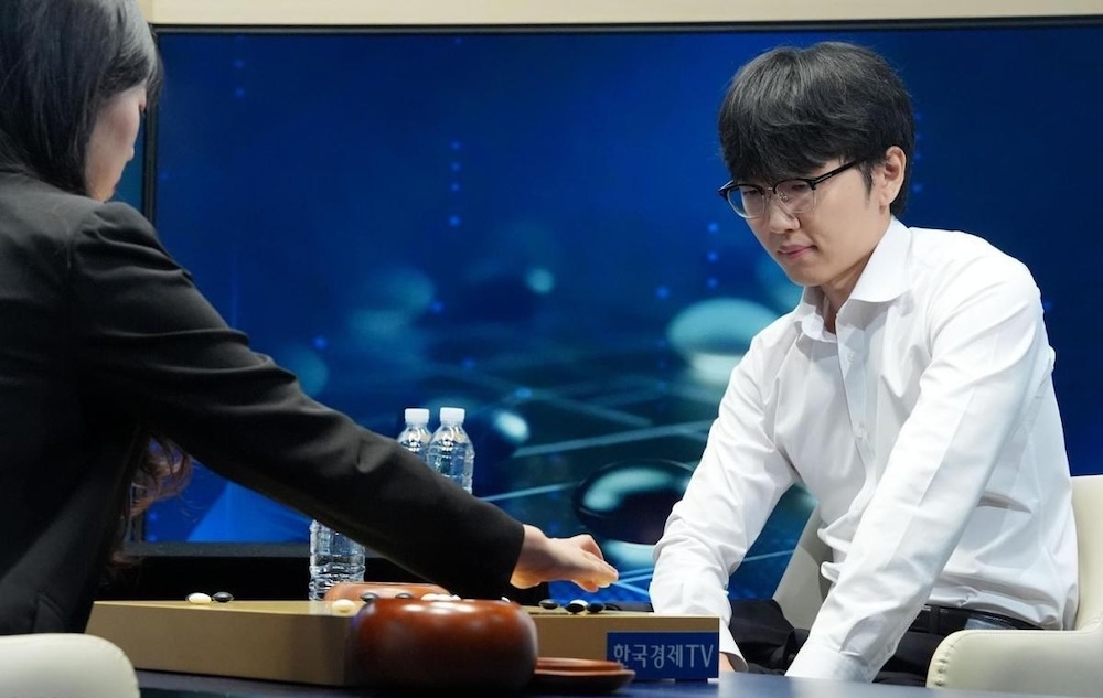 Shin Jinseo plays KataGo
